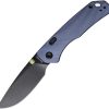 Vosteed Marten Top Linerlock Folding Knife Purple 3" 154CM