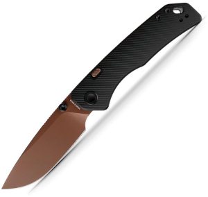 Vosteed Marten 330 Top Linerlock Black 154CM