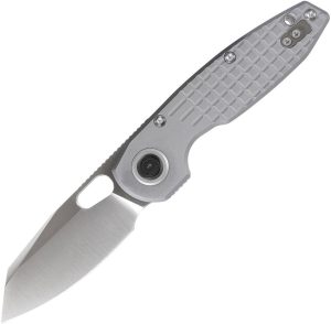 Vosteed Ankylo Vanchor Lock Gray Aluminum Reverse Tanto