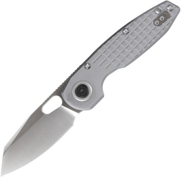 Vosteed Ankylo Vanchor Lock Gray Aluminum Reverse Tanto