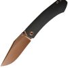 VOSA2103 Vosteed Vallhund Framelock S35VN Folding Knife Black Titanium