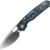 VOSA2208 Vosteed Psyop Top Linerlock FC Arctic Folding Knife 3.25" Elmax