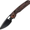 Vosteed Psyop Top Linerlock Folding Knife 3.25" Elmax Mars