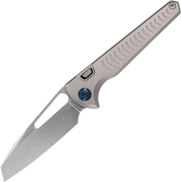 Vosteed Gavko Leopard Linerlock - Gray Titanium M390