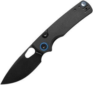 Vosteed Porcupine Linerlock - Black Micarta 14C28N