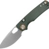 VOSA2603 Porcupine Top Linerlock Green