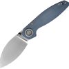 VOSA2809 Vosteed Shilin Cutter Folding Knife 2.9" 154CM Blue G10