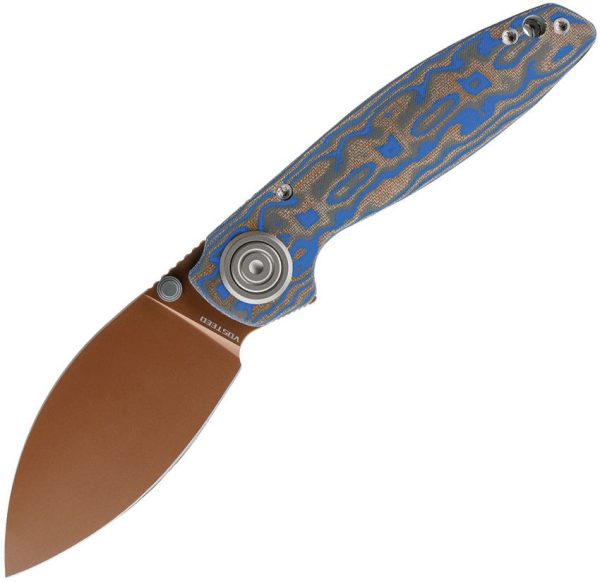 Vosteed Shilin Cutter Vanchor Lock - Ocean Micarta