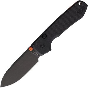 Vosteed Raccoon Top Linerlock - Black Micarta