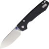 VOSA2903 Vosteed Raccoon Top Folding Knife 3.25" 14C28N Black Micarta