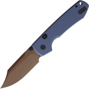Vosteed Raccoon Top Linerlock Bowie Blue G10
