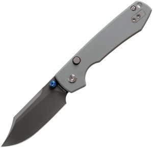 Vosteed Raccoon Top Linerlock Gray G10 Folding Knife