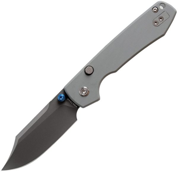 Vosteed Raccoon Top Linerlock Gray G10 Folding Knife