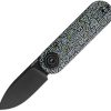 Vosteed Corgi-V Folding Knife Vanchor Lock 2.38" Black