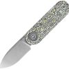 Vosteed Corgi-V Folding Knife White G10 Vanchor Lock 2.38" Blade
