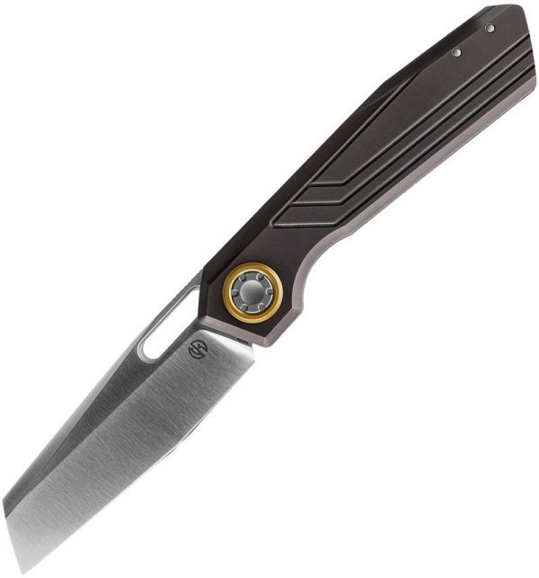 VOSA3804 Vosteed Xeno Vanchor Lock Red Titanium Sheepsfoot