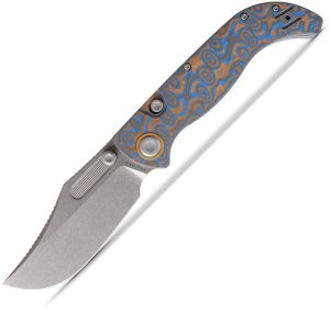 Vosteed Naga Top Linerlock Ocean Micarta Clip Point