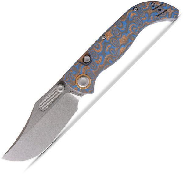 Vosteed Naga Top Linerlock Ocean Micarta Clip Point