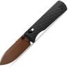 VOSA4107 Vosteed Vombat Crossbar Lock Folding Knife Black 2.88" Blade