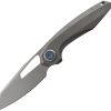 VOSA4302 Vosteed Thunderbeast Vanchor Lock Folding Knife 3.5" M390 Titanium