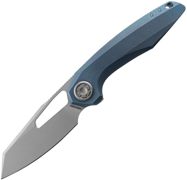 Vosteed Thunderbeast Vanchor M390 Blue Titanium