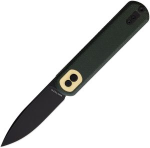 VOSCGSVM1 Vosteed Corgi Trek Lock Folder - Green Micarta