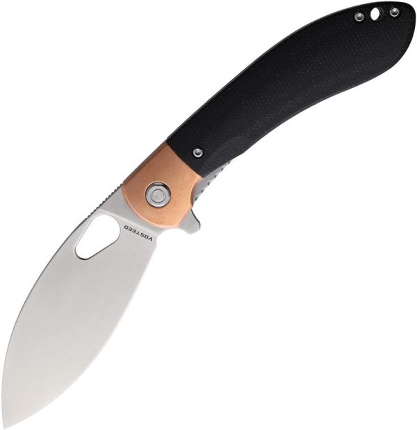 Vosteed Nightshade Linerlock - Black Micarta