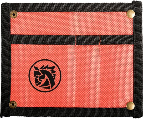 Vosteed Knife Pouch Orange Nylon Folding