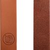 VOSX0151 Vosteed 4" Brass Snap Winding Tool Brown Leather
