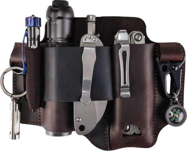 Viperade PJ36 Multi Tool Belt Sheath - Crazy Horse Leather