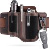 Viperade PL3 Multi Tool Belt Sheath Dark Brown Leather