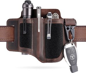VPPL3DB Viperade PL3 Multi Tool Belt Sheath - Crazy Horse Leather