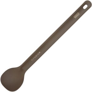 Vargo Long Handle Spoon Titanium Matte