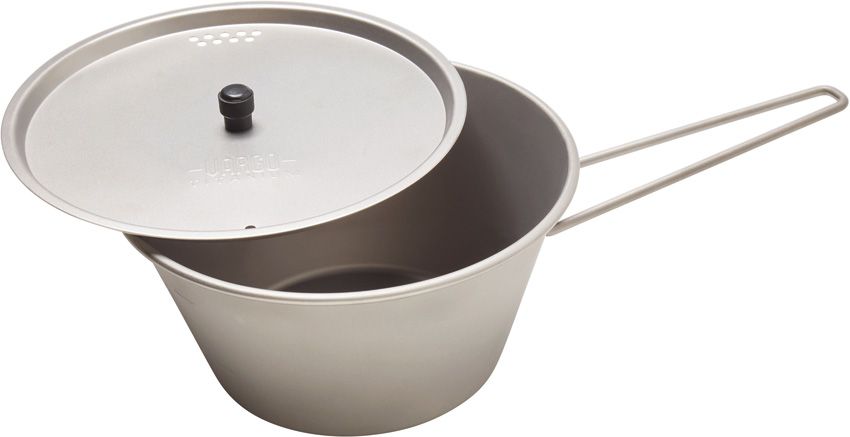 VR310 Vargo Sierra Magna Titanium 900mL Pot with Strainer Lid