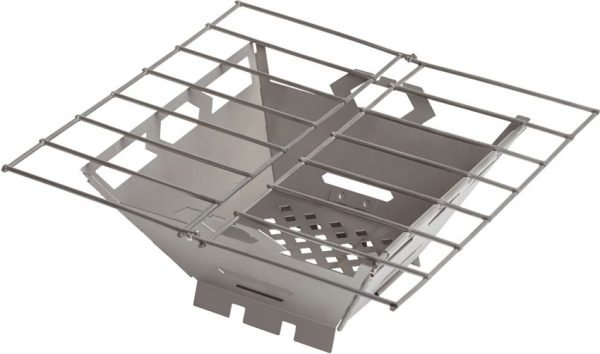 Vargo Fire Box Titanium Camping Stove - Origami Fold Design