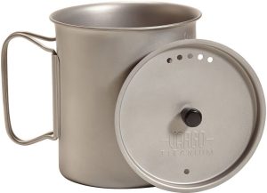 Vargo Ti-Lite Mug 750ml Titanium Camping Cookware