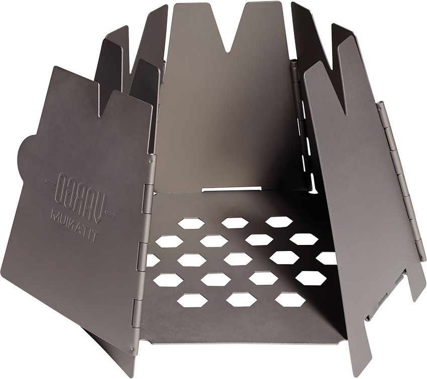 Vargo Hexagon Backpacking Wood Stove with Carrying Case
