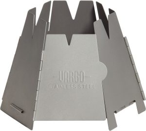 VR423 Vargo Hexagon Stove Stainless Steel Wood Burning