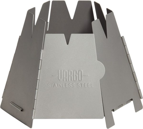 Vargo Hexagon Stove Stainless Steel Wood Burning
