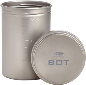 Vargo Titanium BOT 1.0L Water Bottle Cooking Pot