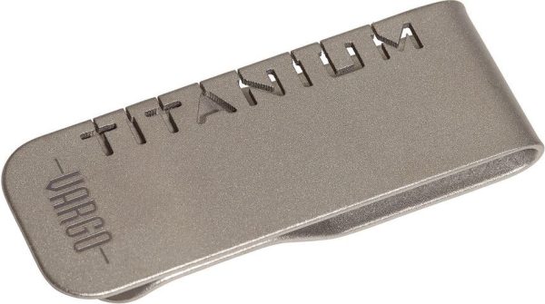 Vargo Titanium Money Clip Laser Cut