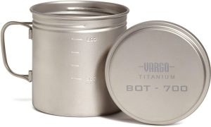 VR466 Vargo BOT 700 Titanium Mug - 23oz Cook Vessel