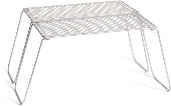 Vargo BiFold Grill Titanium Camping Cooker