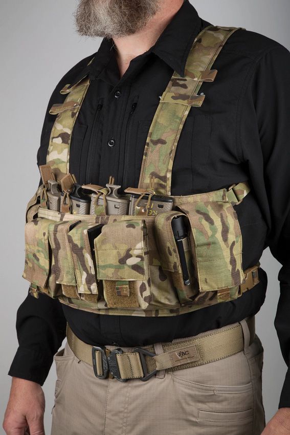 Viking Tactics VTAC Chest Rig Multi Cam - Lightweight