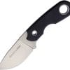 Viper Berus 1 Fixed Blade Knife 2.5" M390 Black Canvas Micarta