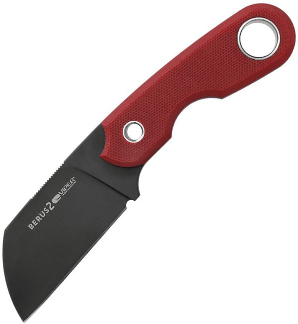 Viper Berus 2 Fixed Blade - Red G10 Sheepsfoot