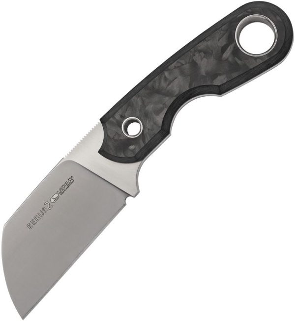 Viper Berus 2 Fixed Blade M390 Carbon Fiber Sheepsfoot Knife