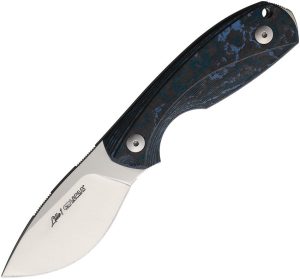 Viper Lille 1 Fixed Blade - Blue Carbon Fiber