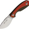 Viper Lille 1 Fixed Blade Knife 2.75" Elmax Orange/Green G10