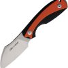 VT4024GBO Viper Lille 2 Fixed Blade Knife 3" Elmax Stonewash Black/Orange